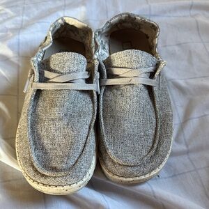 Hey Dude Gray Casual Slip-On Shoes